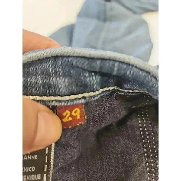 7 Far All Mandkind Bootcut Women' s Jeans 29 - Picture 9 of 10